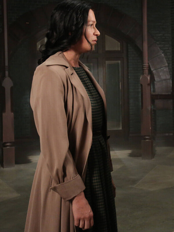 American Horror Story Franka Potente S02 Trench Coat