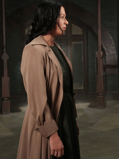 American Horror Story Franka Potente S02 Trench Coat