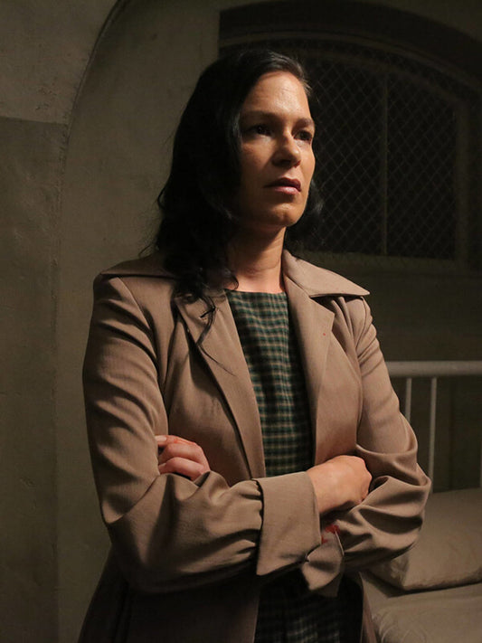 American Horror Story Franka Potente S02 Trench Coat