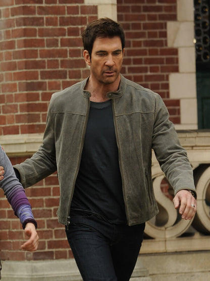 American Horror Story S01 Dylan McDermott Suede Jacket