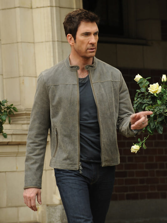 American Horror Story S01 Dylan McDermott Suede Jacket