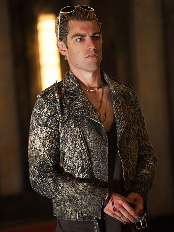 American Horror Story S05 Gabriel Biker Leather Jacket