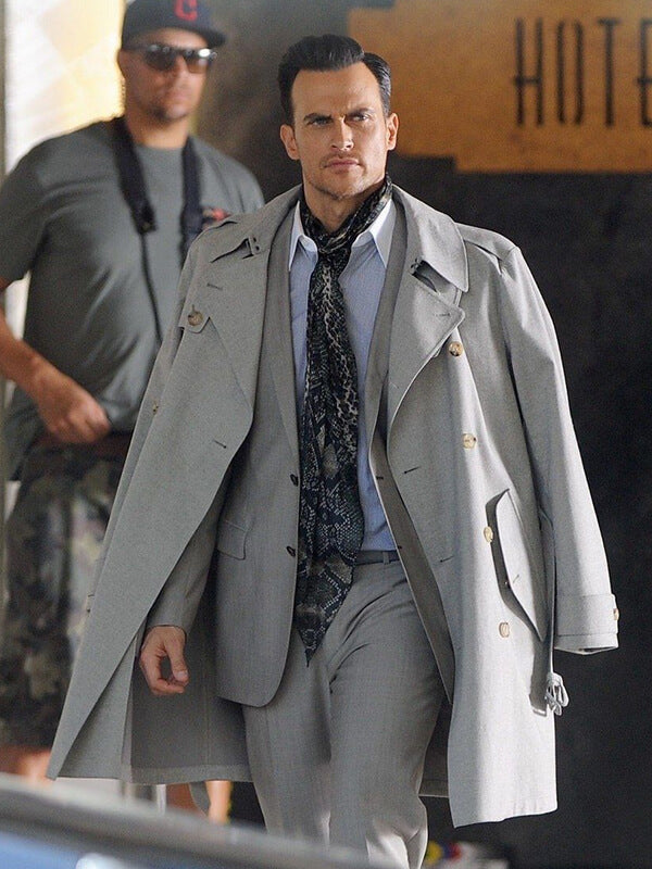 American Horror Story S05 Will Drake Trench Coat
