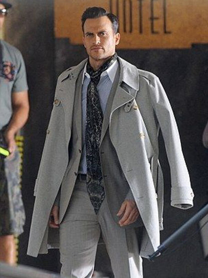 American Horror Story S05 Will Drake Trench Coat