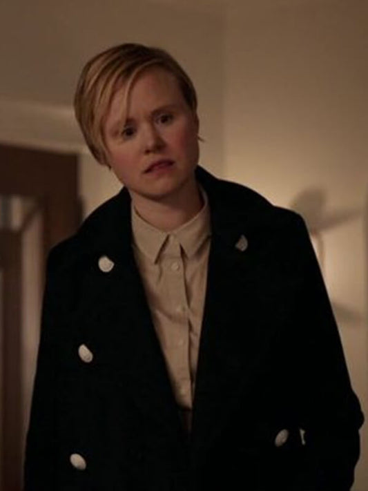 American Horror Story S07 Alison Pill Wool Coat
