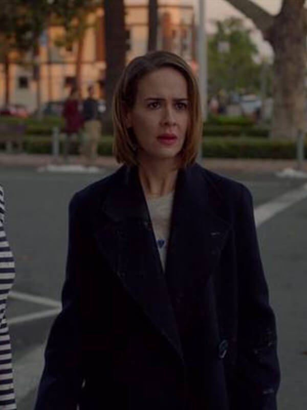 American Horror Story S07 Sarah Paulson Wool Coat