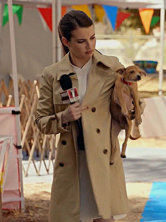 American Horror Story S07 Serena Belinda Trench Coat