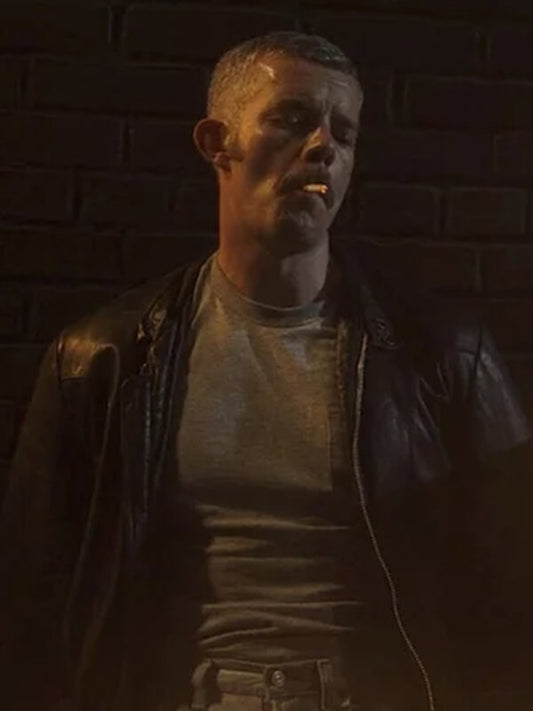 American Horror Story S11 Patrick Read Leather Jacket