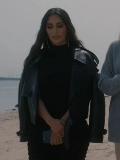 American Horror Story S12 Kim Kardashian Leather Jacket