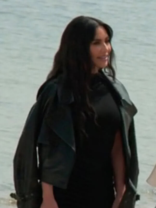 American Horror Story S12 Kim Kardashian Leather Jacket