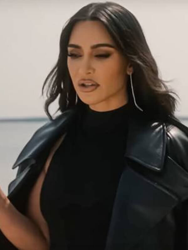 American Horror Story S12 Kim Kardashian Leather Jacket