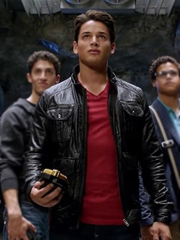 Andrew Gray Power Rangers Megaforce Leather Jacket