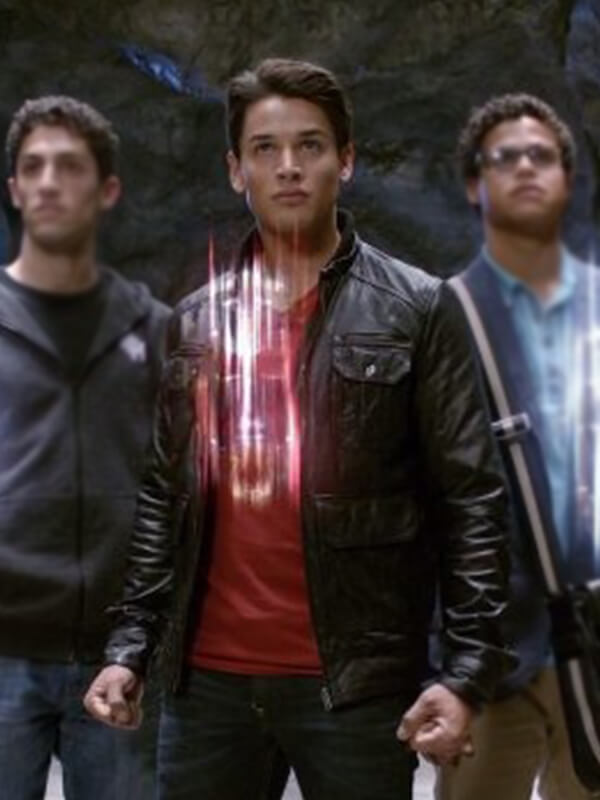Andrew Gray Power Rangers Megaforce Leather Jacket