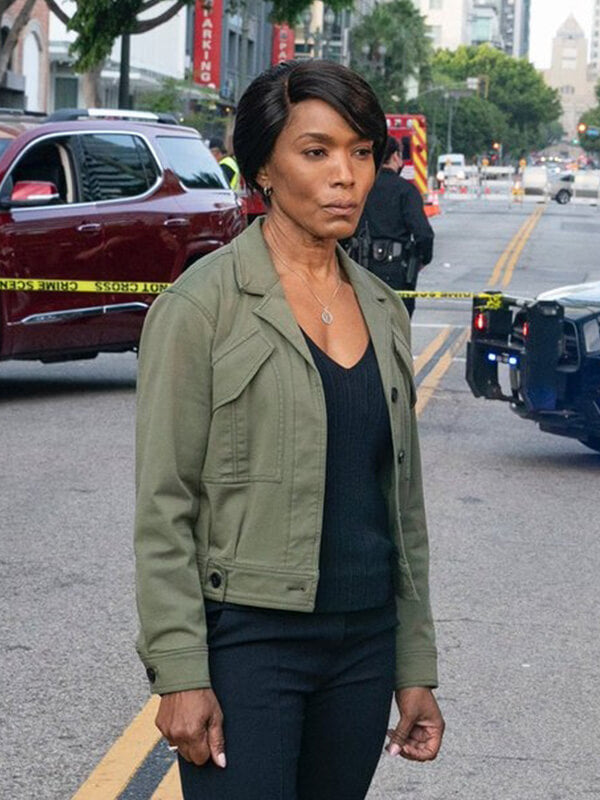 Angela Bassett 9-1-1 S04 Athena Grant Cotton Jacket