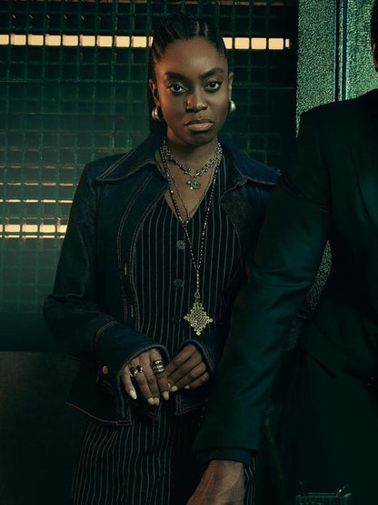 Anita-Joy Uwajeh Fightland 2026 Denim Jacket