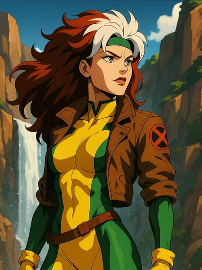 Anna Marie Uncanny X-Men Rogue Leather Cosplay Jacket