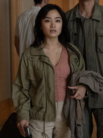 Anna Sawai Monarch Legacy Of Monsters S01 Green Jacket