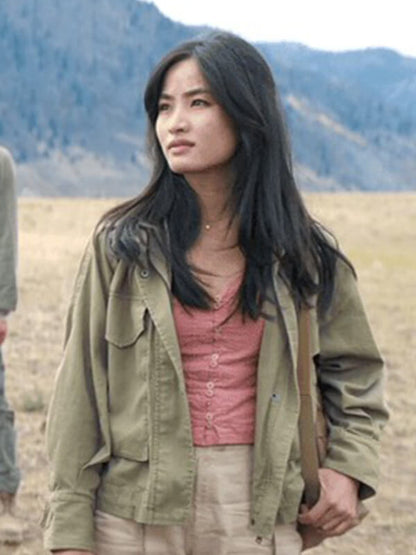 Anna Sawai Monarch Legacy Of Monsters S01 Green Jacket