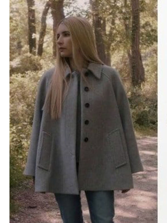 Anna Victoria American Horror Story S12 Wool Coat