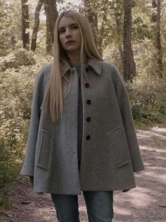 Anna Victoria American Horror Story S12 Wool Coat