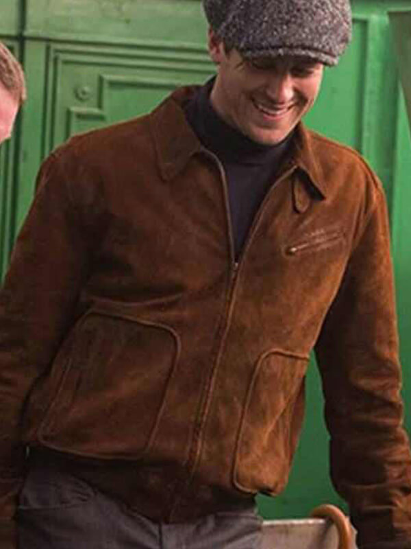 Armie Hammer The Man from Uncle Suede Jacket
