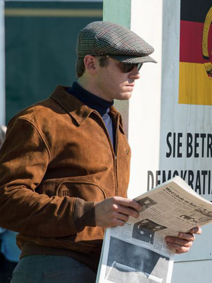 Armie Hammer The Man from Uncle Suede Jacket