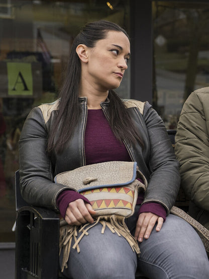 Asta Twelvetrees Resident Alien S01 Leather Jacket