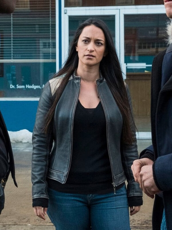 Asta Twelvetrees Resident Alien S01 Leather Jacket