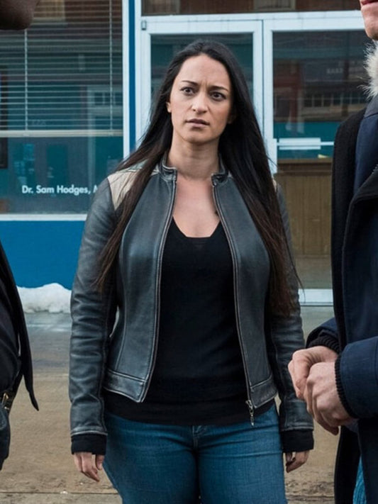 Asta Twelvetrees Resident Alien S01 Leather Jacket