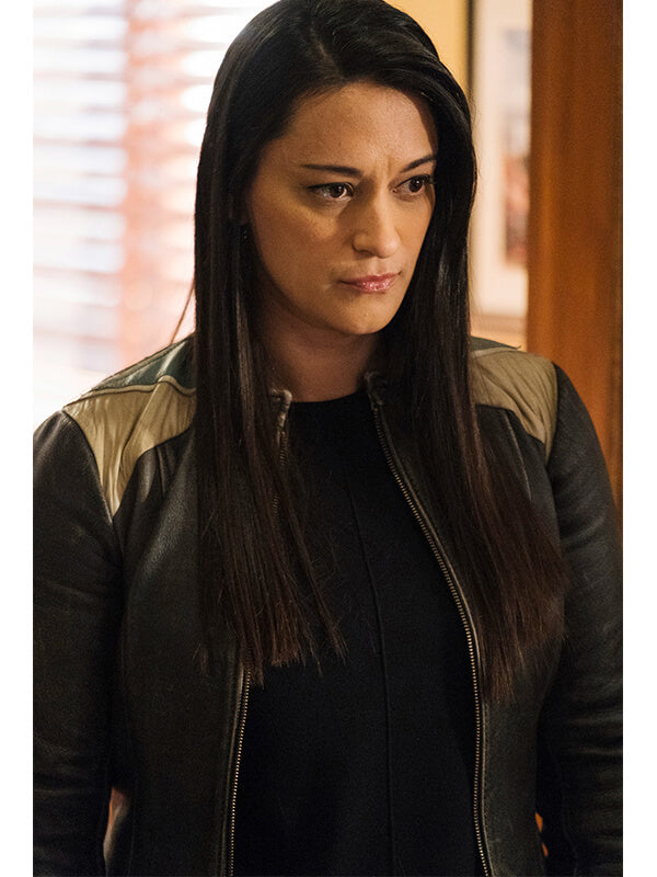 Asta Twelvetrees Resident Alien S01 Leather Jacket