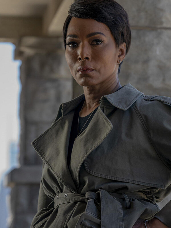 Athena Grant 9-1-1 S03 Green Cotton Jacket