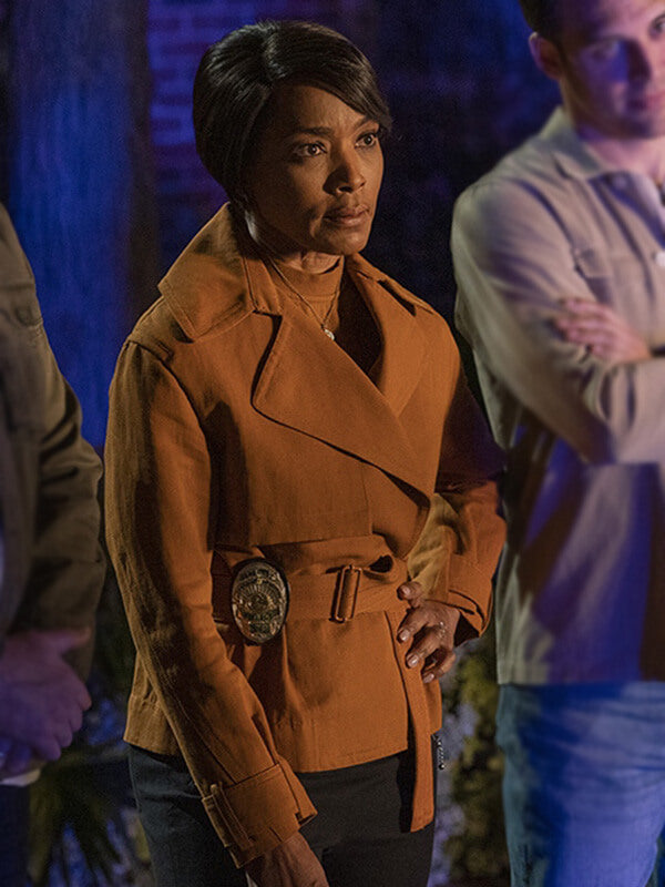 Athena Grant 9-1-1 S04 Orange Cotton Jacket