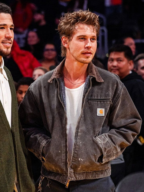 Austin Butler Brown Vintage Cotton Jacket