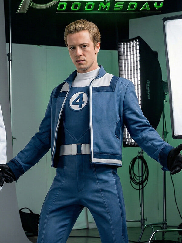 Avengers: Doomsday 2026 Johnny Storm Costume Jacket