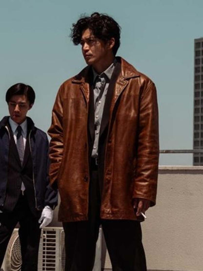 Bad Lieutenant Tokyo 2026 Shun Oguri Leather Jacket