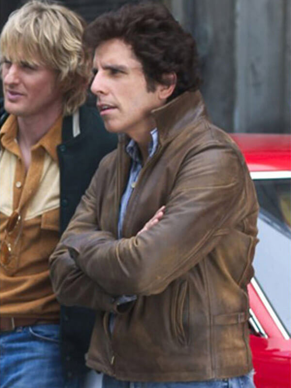 Ben Stiller Starsky & Hutch Brown Leather Jacket