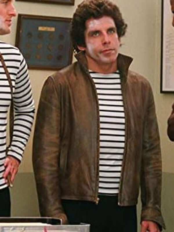 Ben Stiller Starsky & Hutch Brown Leather Jacket