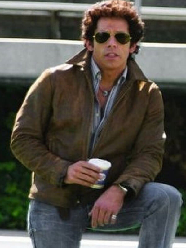 Ben Stiller Starsky & Hutch Brown Leather Jacket