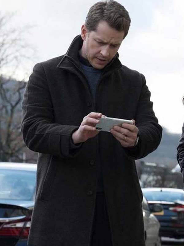 Ben Stone Manifest Black Wool Coat
