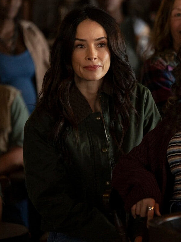Best Medicine S01 Abigail Spencer Green Cotton Jacket