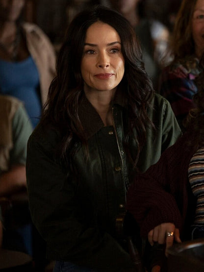Best Medicine S01 Abigail Spencer Green Cotton Jacket