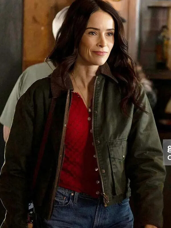 Best Medicine S01 Abigail Spencer Green Cotton Jacket