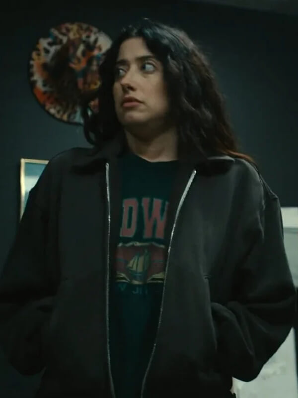 Big Mistakes S01 Taylor Ortega Black Cotton Jacket