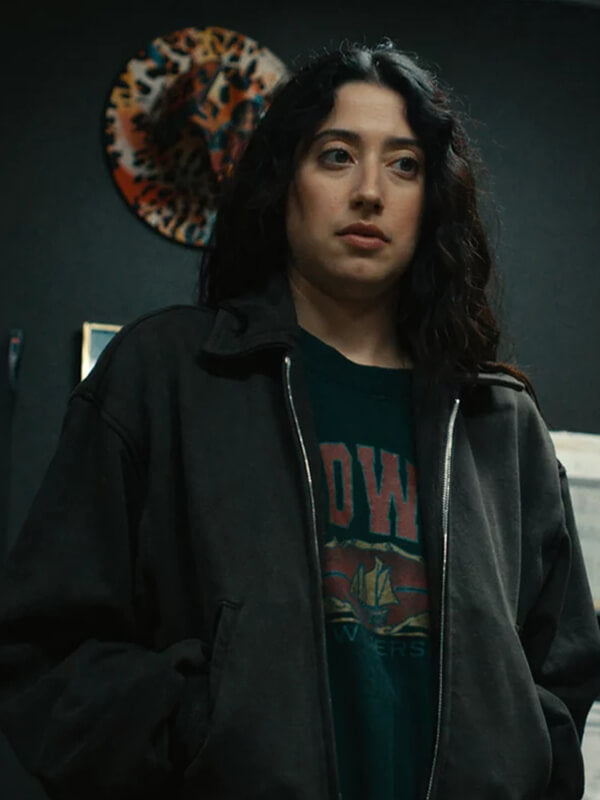 Big Mistakes S01 Taylor Ortega Black Cotton Jacket