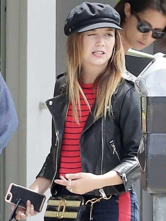 Billie Lourd American Horror Story S08 Leather Jacket