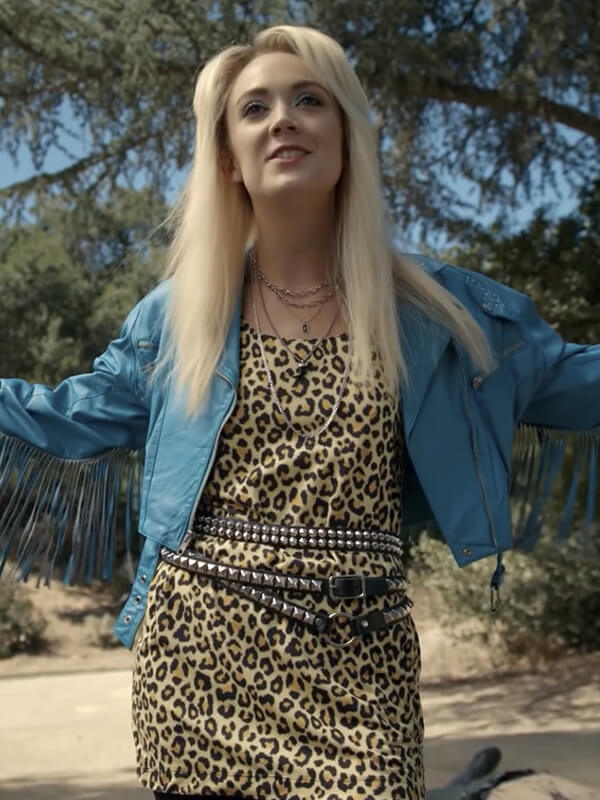 Billie Lourd American Horror Story S09 Fringe Jacket