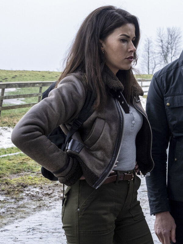 Billie Matalon Tracker S01 Shearling Leather Jacket
