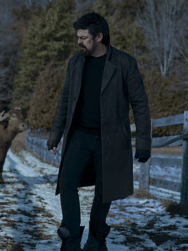 Billy Butcher The Boys Karl Urban Black Leather Coat