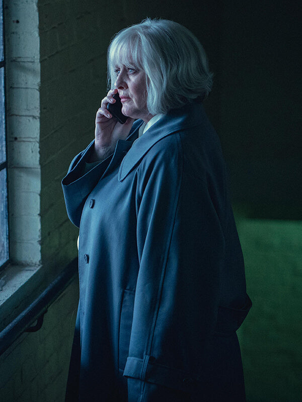 Black Doves S01 Sarah Lancashire Wool Coat