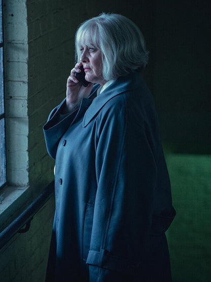 Black Doves S01 Sarah Lancashire Wool Coat